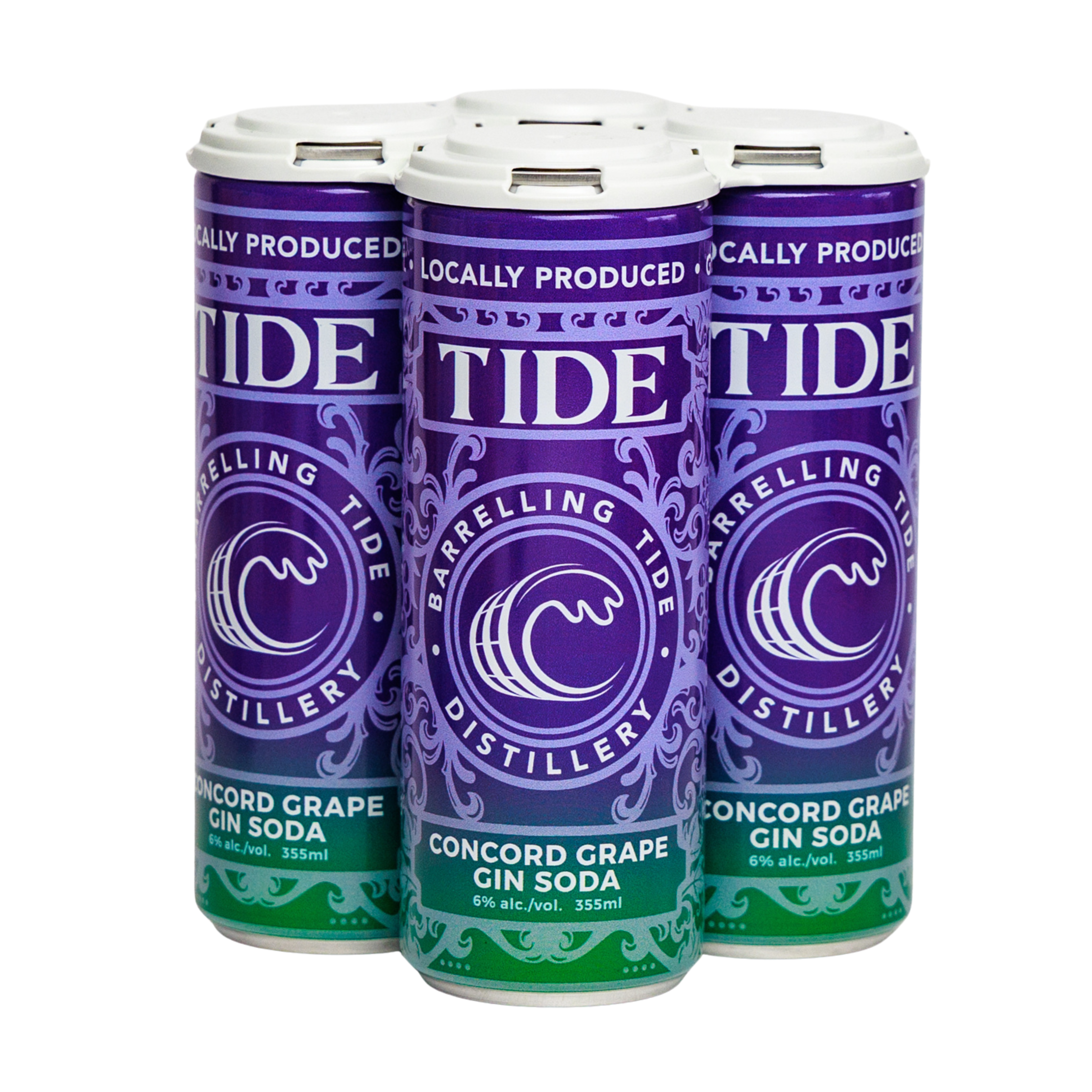 Concord Grape Gin Soda