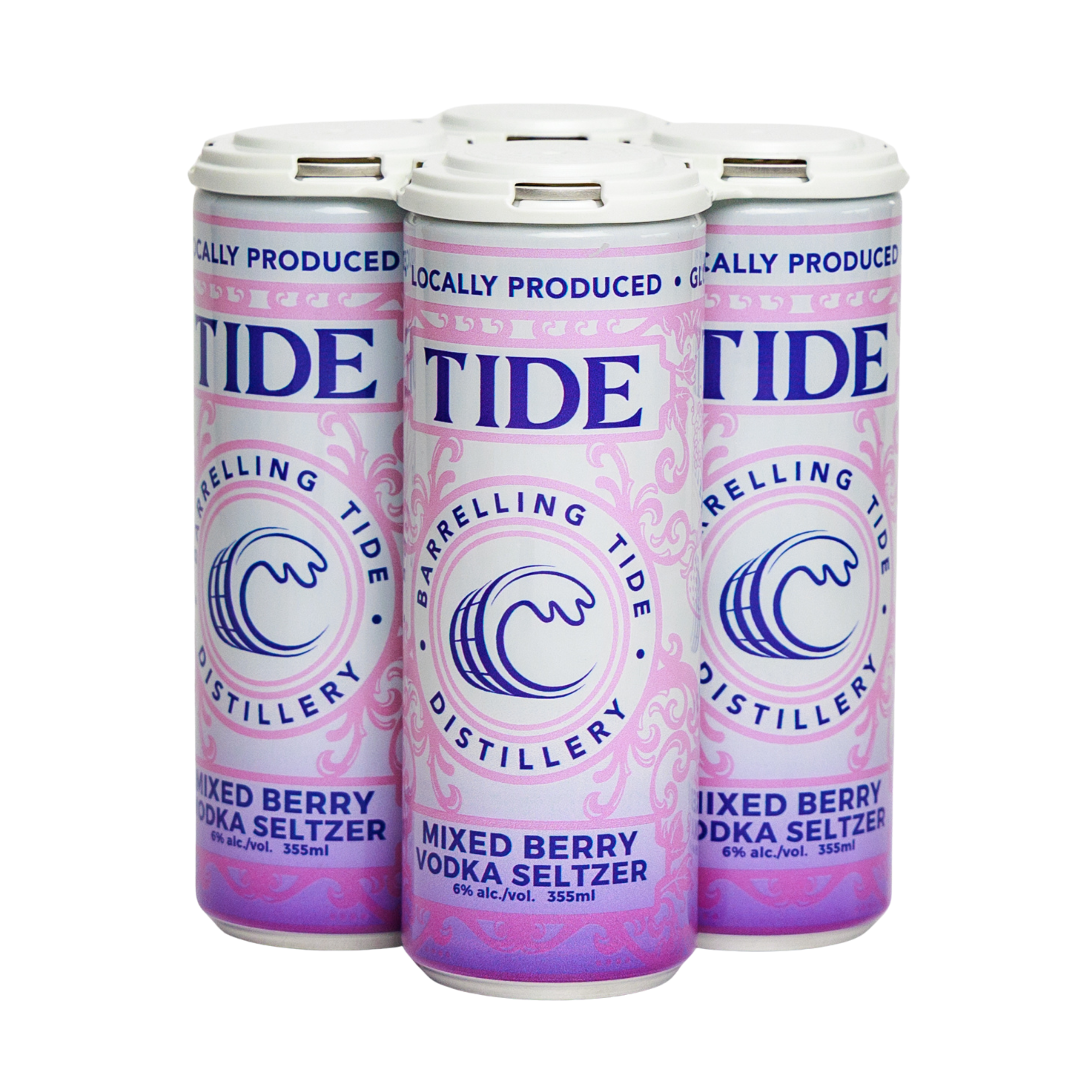 Mixed Berry Vodka Seltzer
