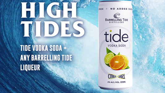 High Tides | Cocktail Recipe | Summer Cocktail | Fruit Cocktail | Barrelling Tide Distillery 