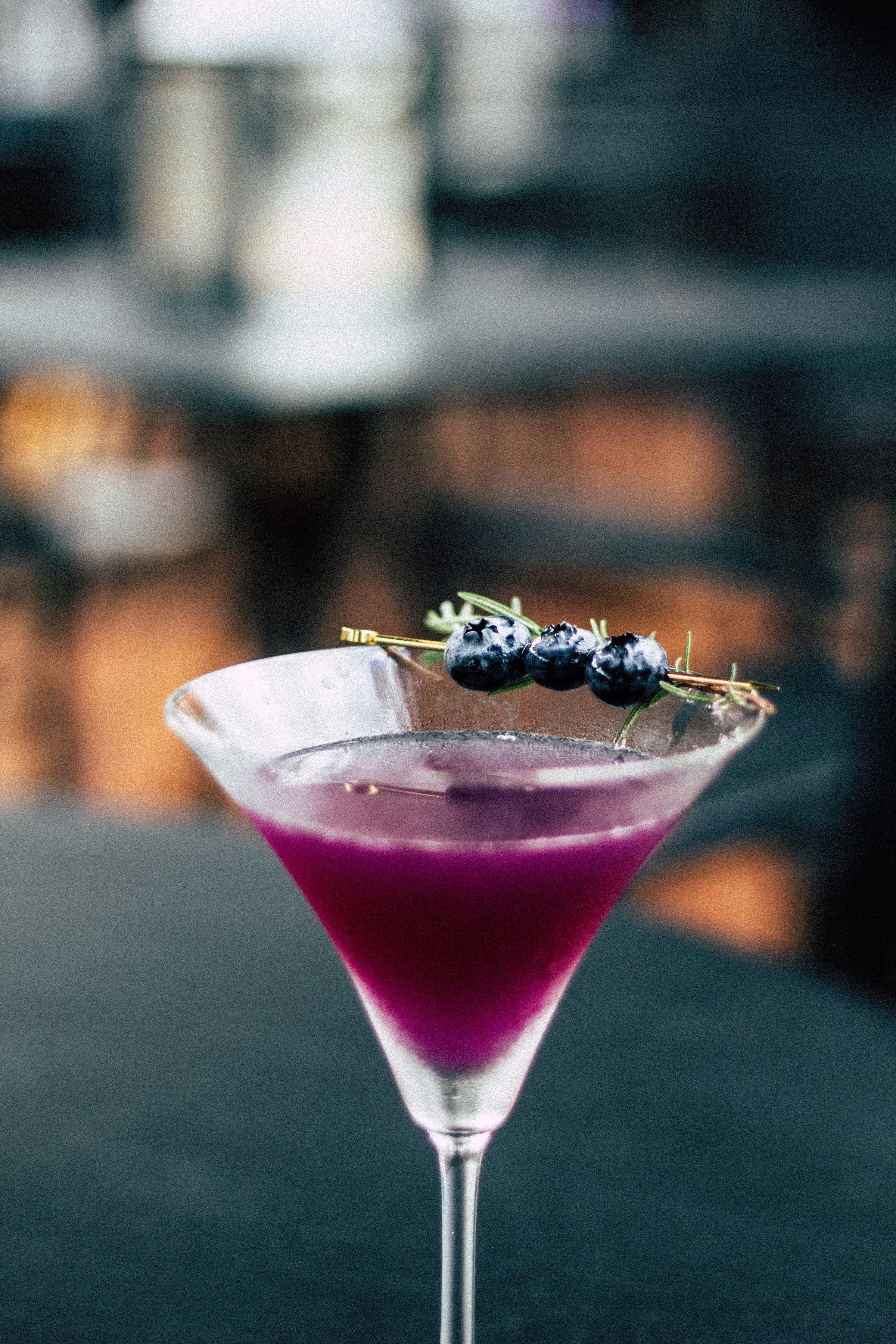 Blueberry Martini | Cocktail Recipe | Summer Cocktail | Vodka Cocktail | Barrelling Tide Distillery 