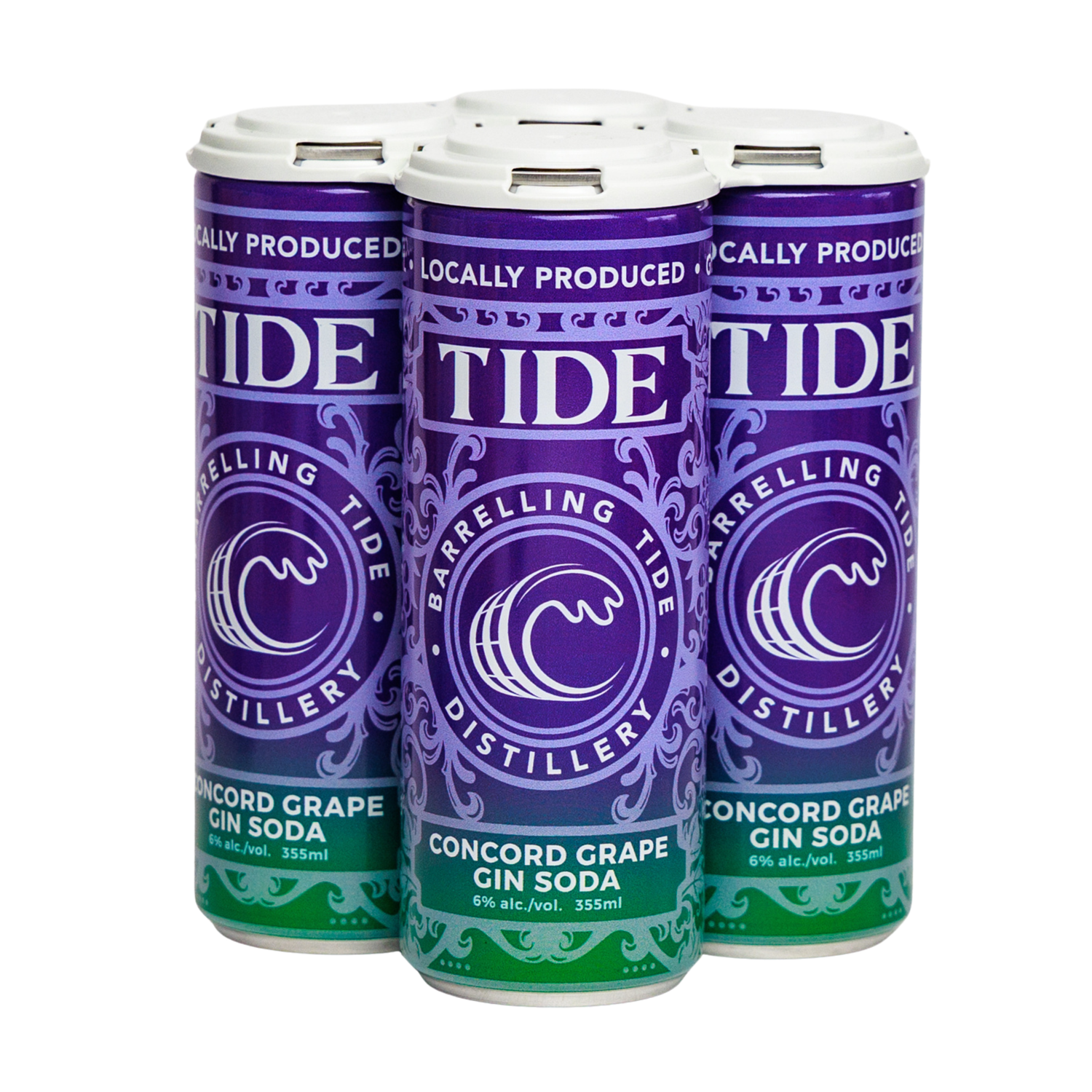 Concord Grape Gin Soda