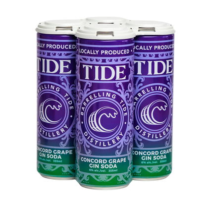 Concord Grape Gin Soda