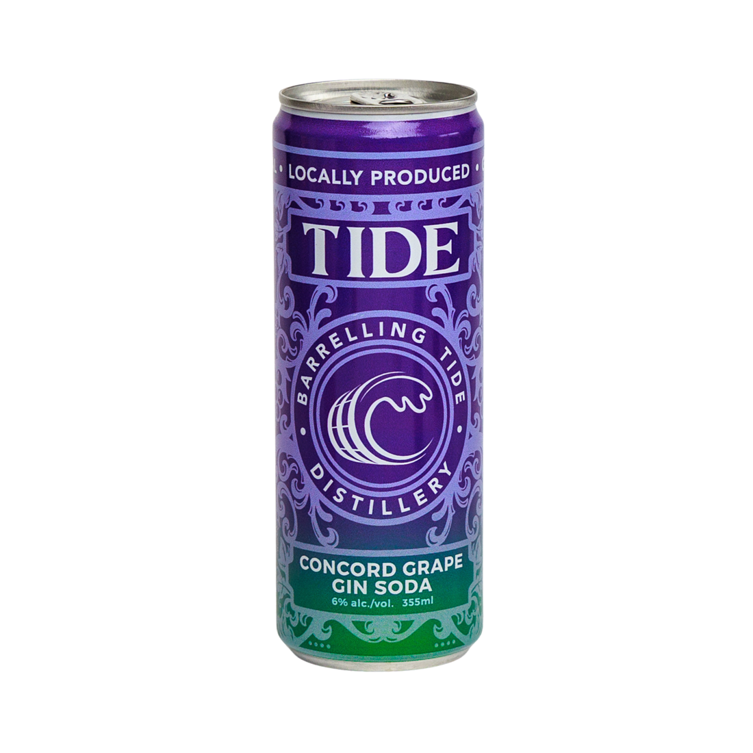 Concord Grape Gin Soda