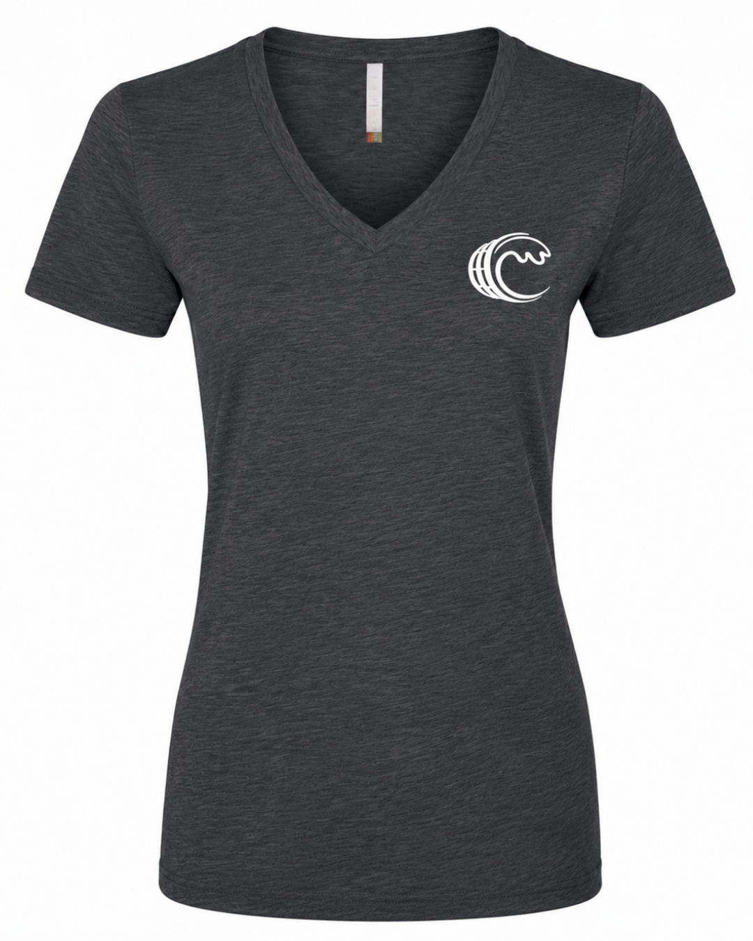 Charcoal V-Neck T-Shirt