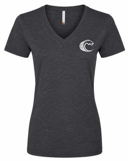 Charcoal V-Neck T-Shirt