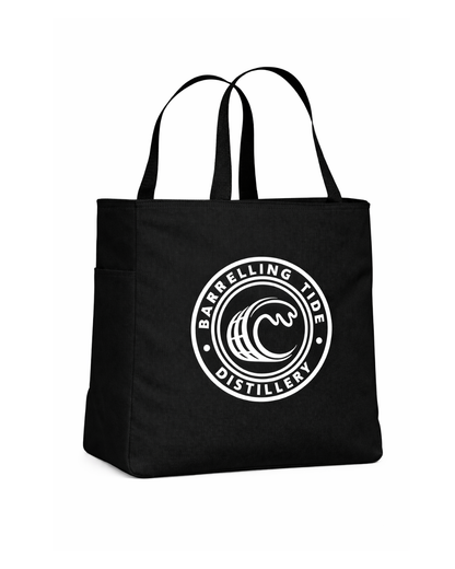 Black Reusable Tote Bag