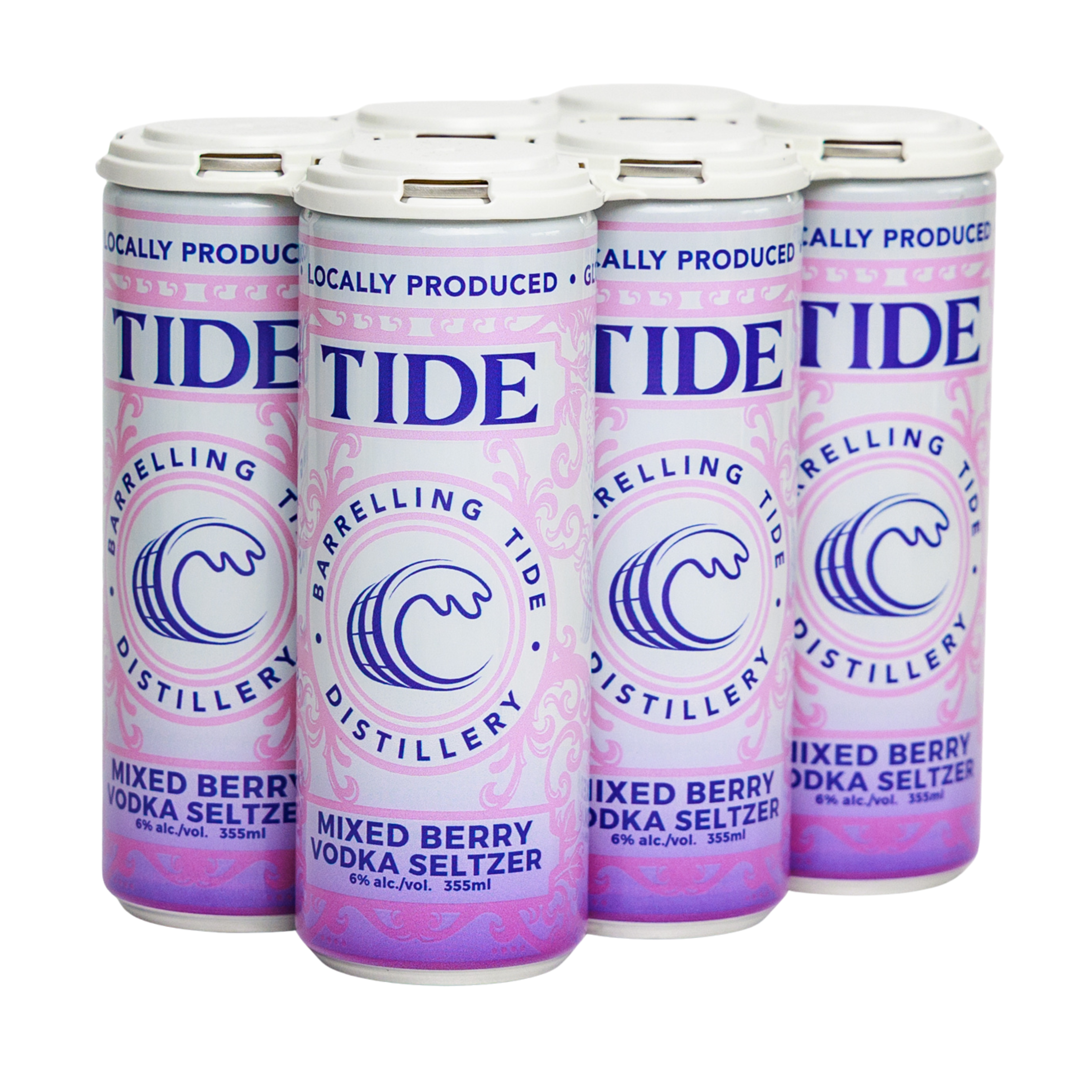 Mixed Berry Vodka Seltzer