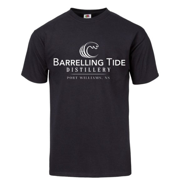 Barrelling Tide T-Shirt Mens | Nova Scotia Distillery
